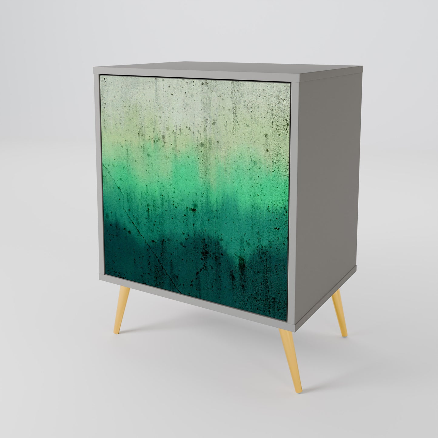 NORTHERN LIGHTS 1-Door Sideboard in Grey Finish