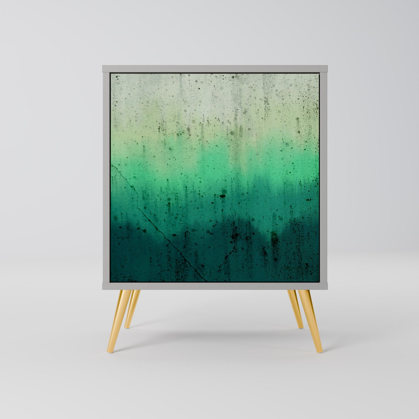 NORTHERN LIGHTS 1-Door Sideboard in Grey Finish