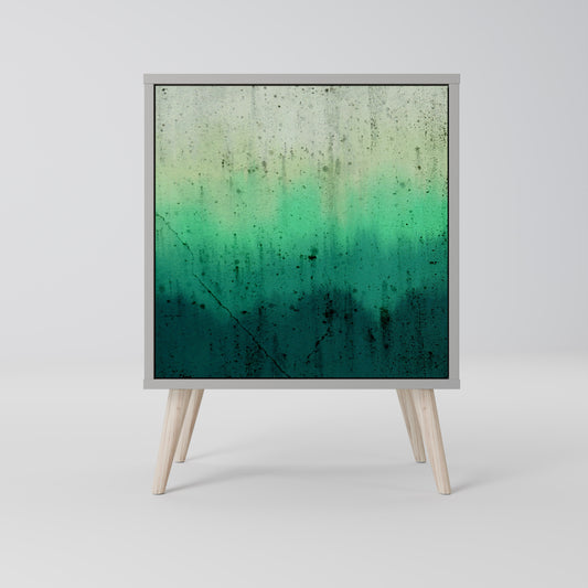 Credenza NORTHERN LIGHTS a 1 anta con finitura grigia