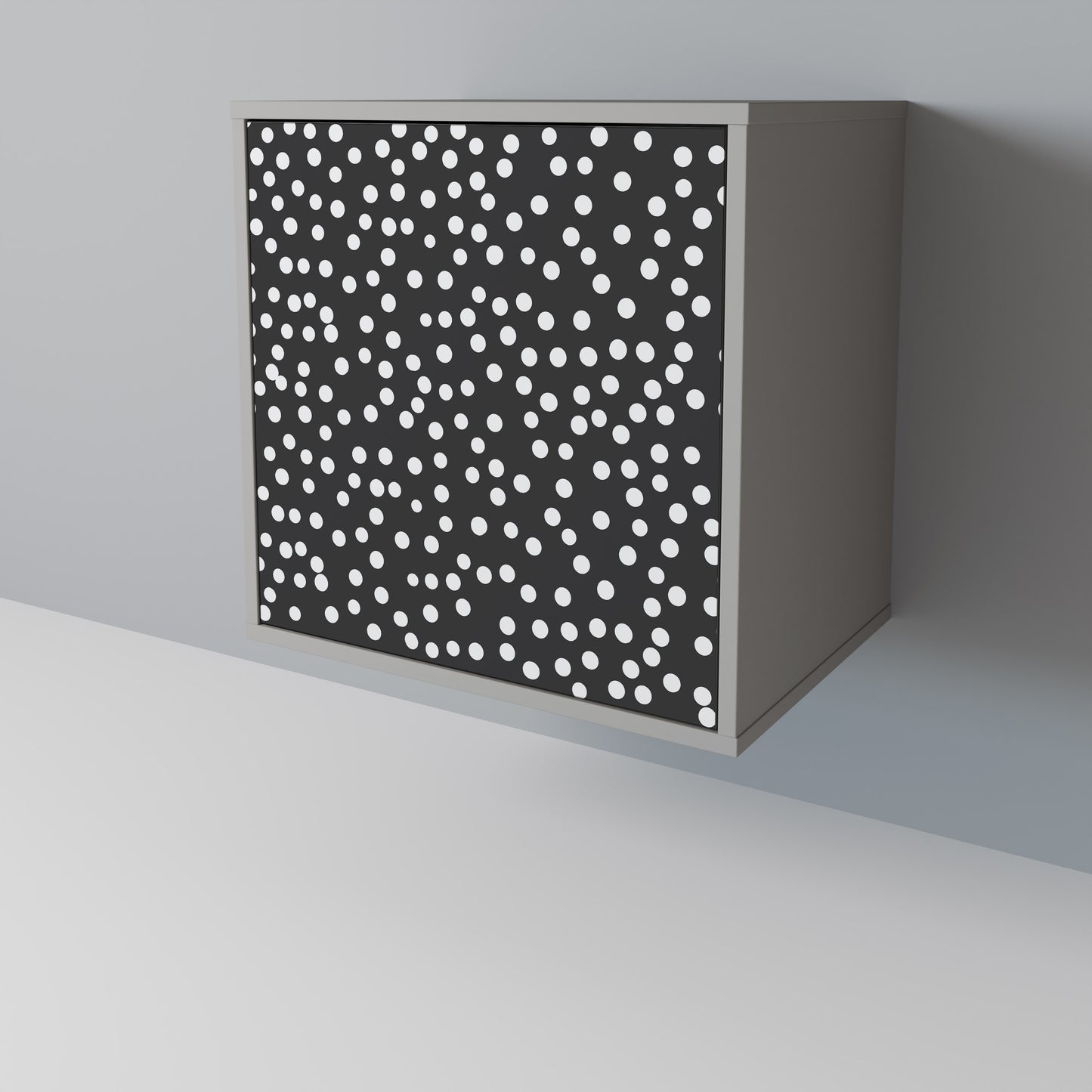 Credenza BLINDING LIGHTS a 1 anta con finitura grigia