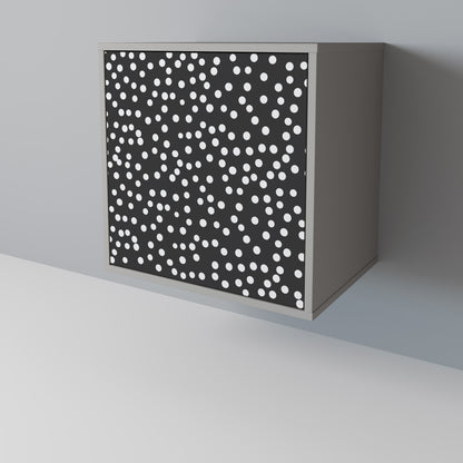 Credenza BLINDING LIGHTS a 1 anta con finitura grigia