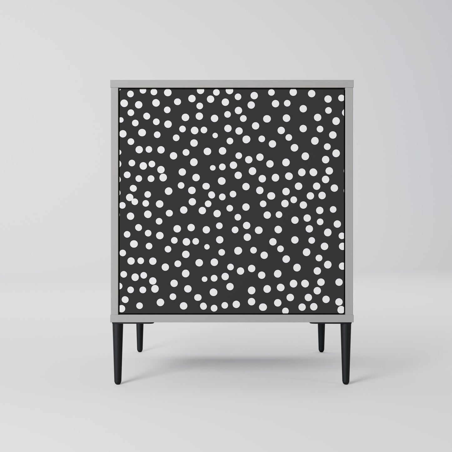 Credenza BLINDING LIGHTS a 1 anta con finitura grigia