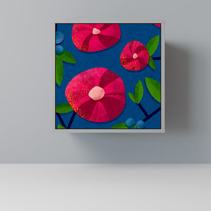 Credenza a 1 anta SPRING THOUGHTS in finitura grigia