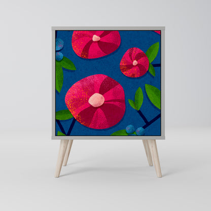 Credenza a 1 anta SPRING THOUGHTS in finitura grigia