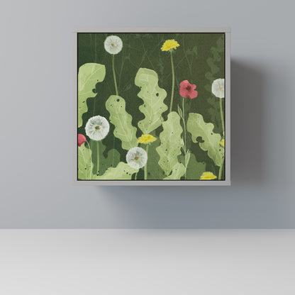 DANDELION AMUSE 1-Door Sideboard in Grey Finish