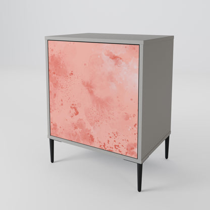 CRANE DANCE 1-Door Sideboard in Grey Finish