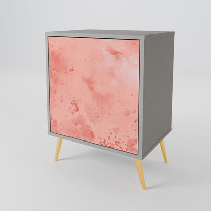 CRANE DANCE 1-Door Sideboard in Grey Finish