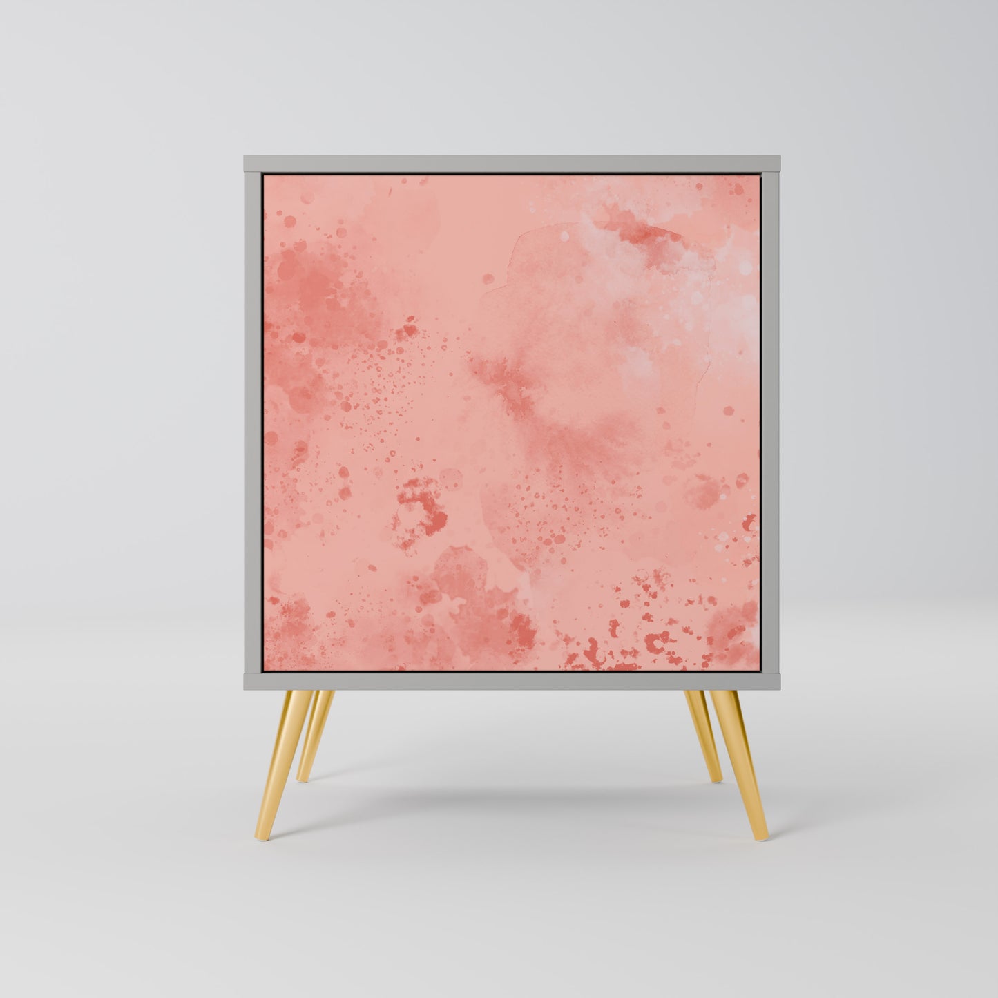 CRANE DANCE 1-Door Sideboard in Grey Finish