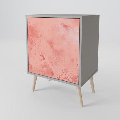 CRANE DANCE 1-Door Sideboard in Grey Finish