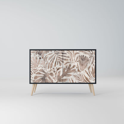 PASSING TIME 2-Door Sideboard in Black Finish