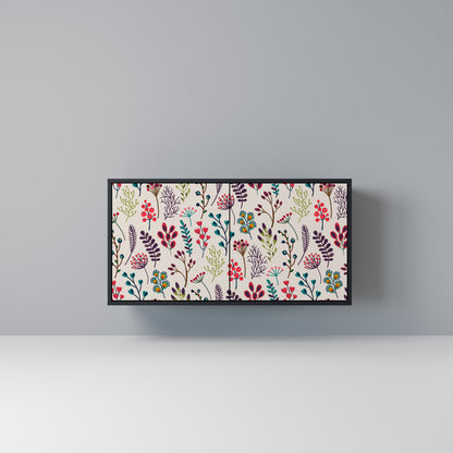 AUTUMN SUNDRIES Madia a 2 Ante in Finitura Nera