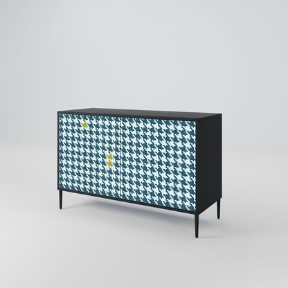 OUT OF CONTEXT 2-Door Sideboard in Black Finish