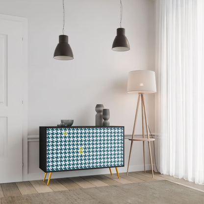 OUT OF CONTEXT 2-Door Sideboard in Black Finish