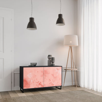 Credenza CRANE DANCE a 2 ante in finitura nera