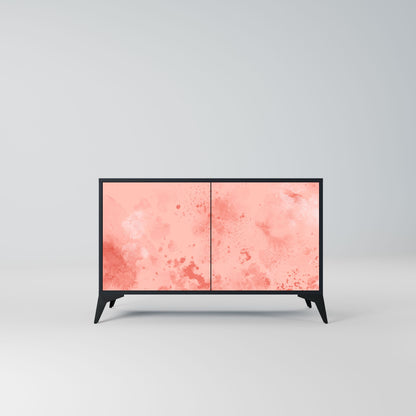 Credenza CRANE DANCE a 2 ante in finitura nera