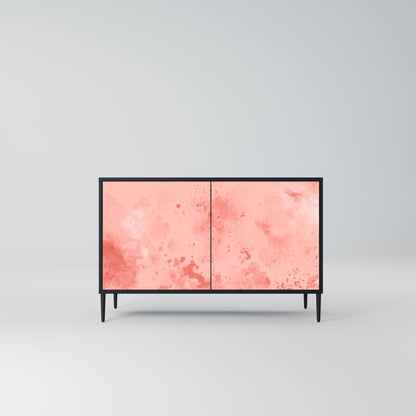 Credenza CRANE DANCE a 2 ante in finitura nera