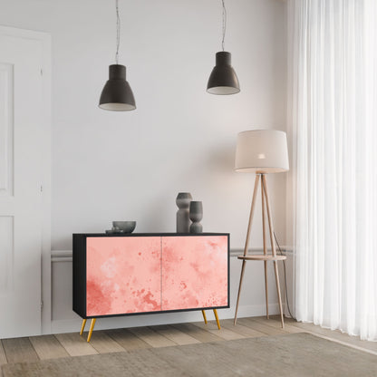 Credenza CRANE DANCE a 2 ante in finitura nera