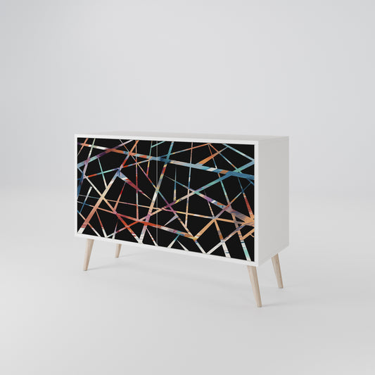 POLYGON VERVE 2-Door Sideboard in White Finish