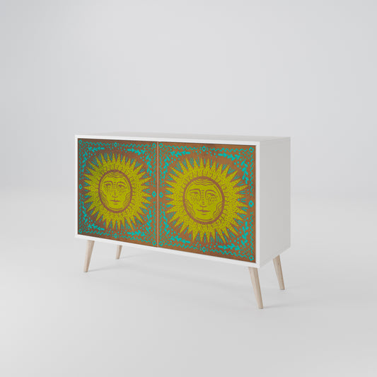 SUNSHINE EULOGY 2-Door Sideboard in White Finish