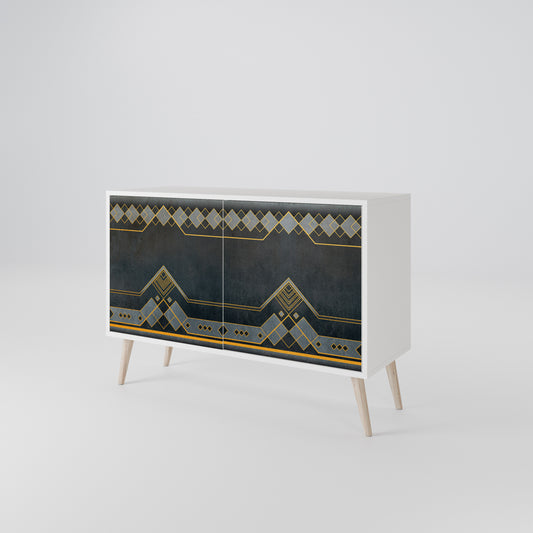 ROYAL ORDINARINESS 2-Door Sideboard in White Finish