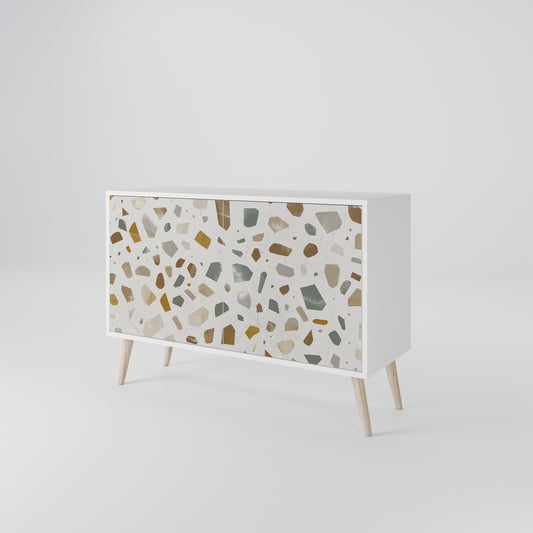 PIECES OF TOMORROW 2-Door Sideboard in White Finish