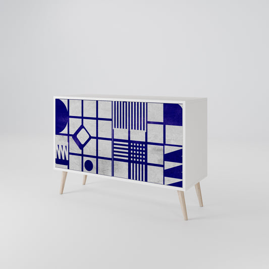 THE RIGHT PLACES 2-Door Sideboard in White Finish