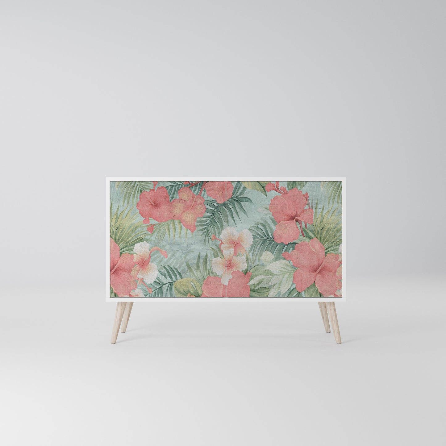 HAWAIIAN SPIRIT 2-Door Sideboard in White Finish