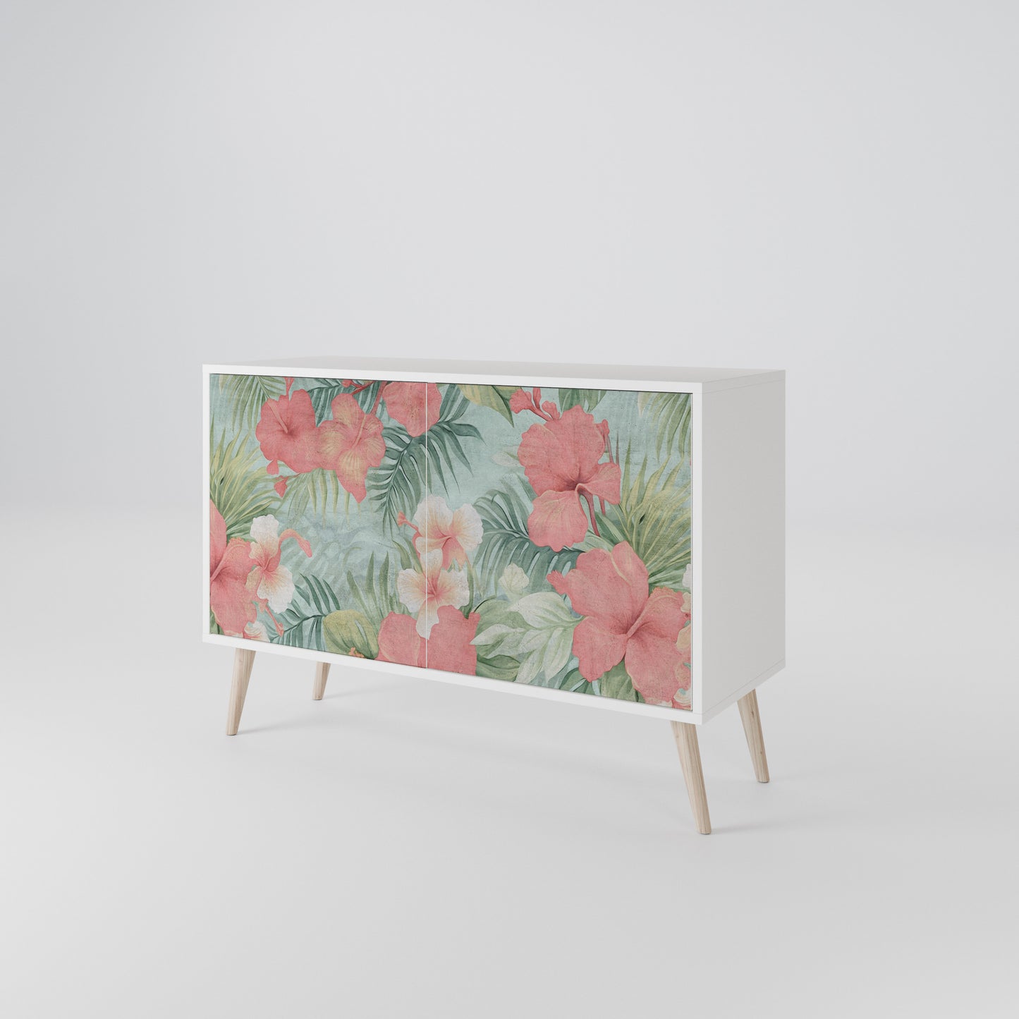HAWAIIAN SPIRIT 2-Door Sideboard in White Finish