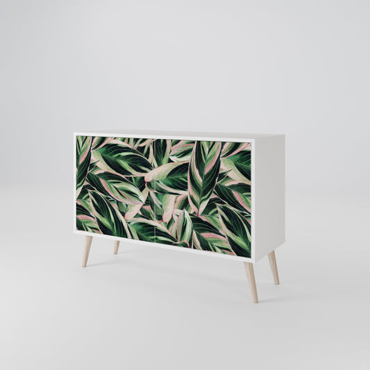 EERIE STROMANTHE Madia a 2 Ante in Finitura Bianca