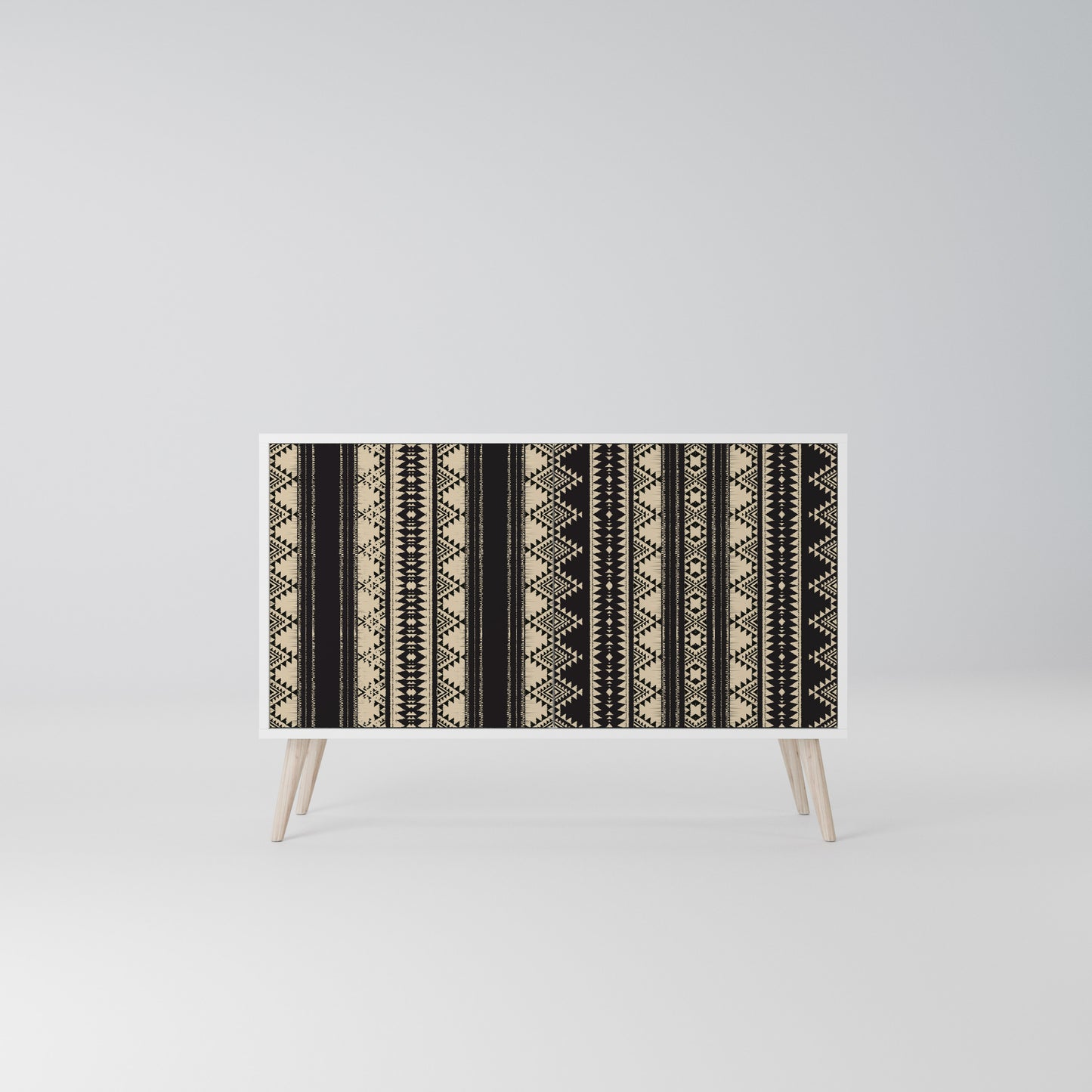 AZTEC Madia a 2 Ante in Finitura Bianca