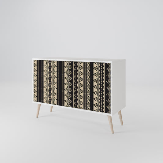 AZTEC 2-Door Sideboard in White Finish