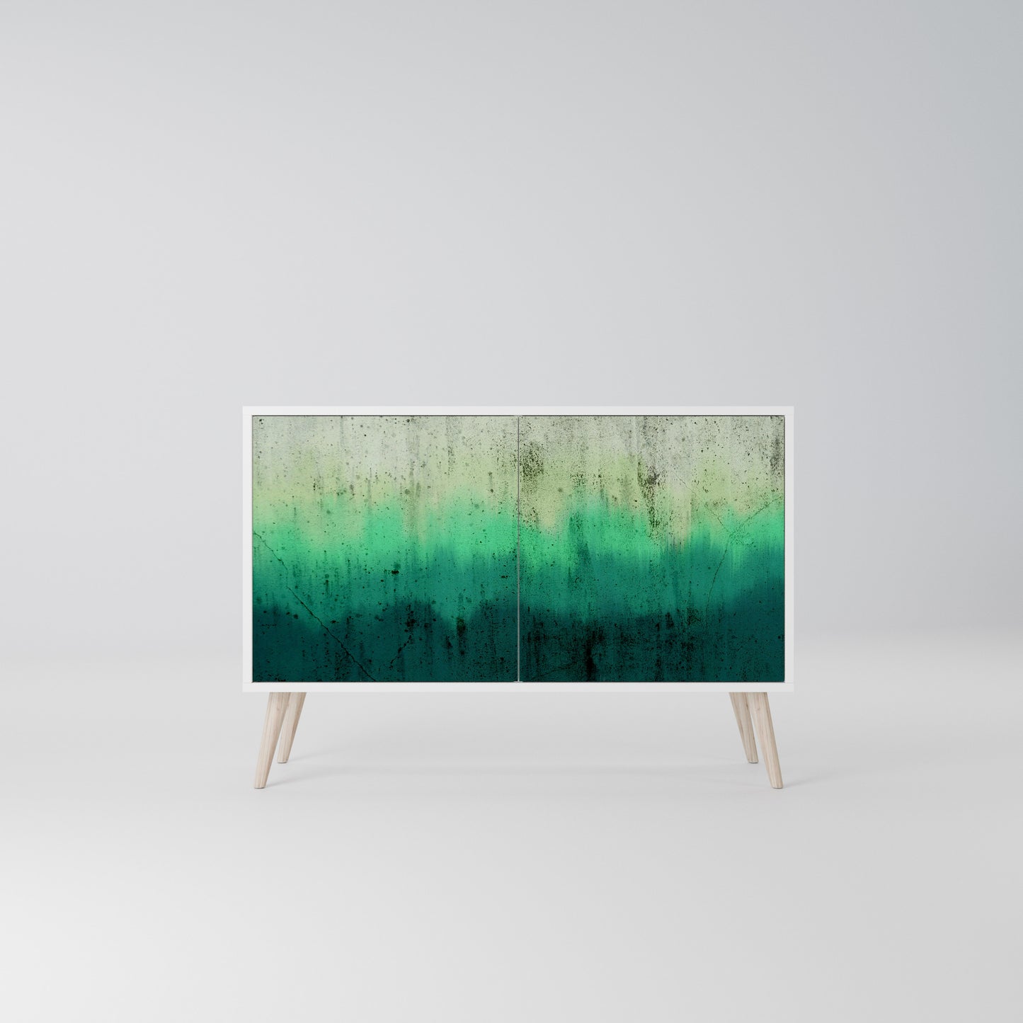 NORTHERN LIGHTS Madia a 2 Ante in Finitura Bianca