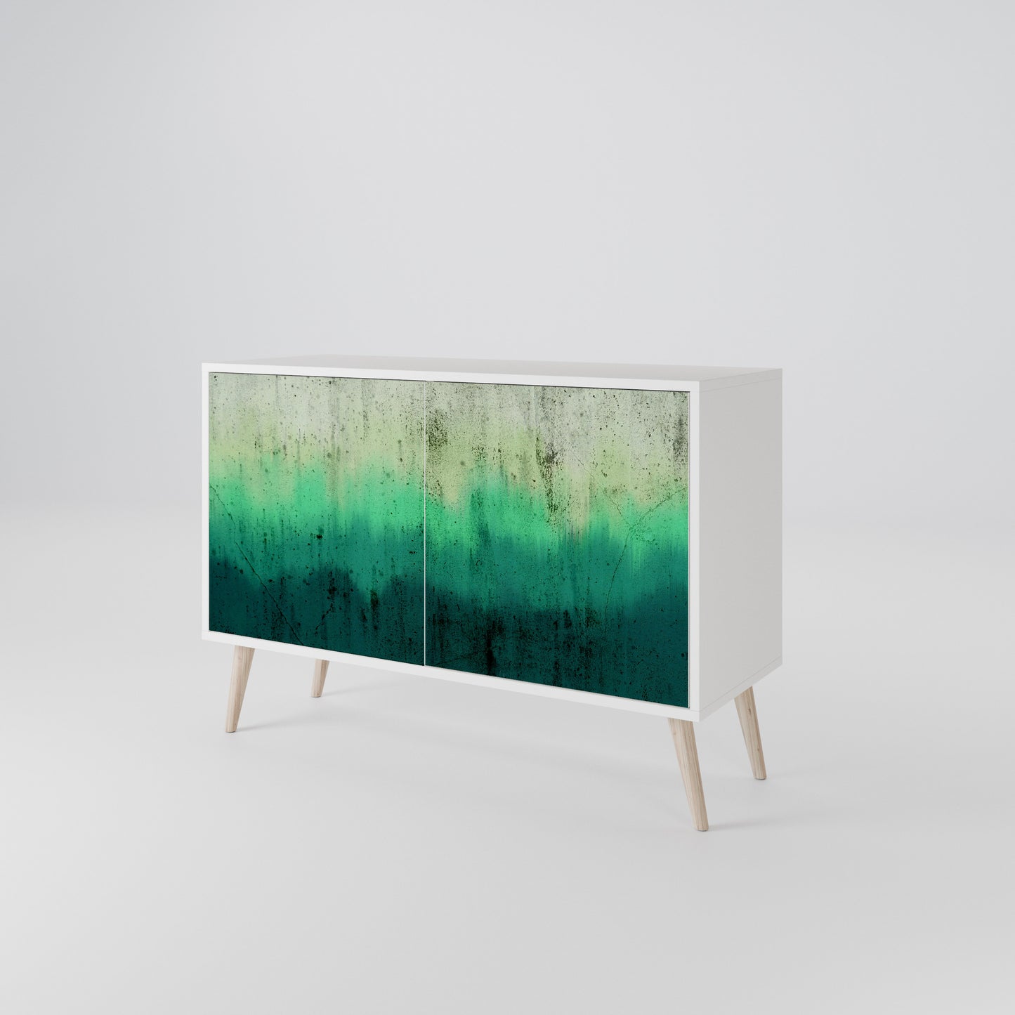 NORTHERN LIGHTS Madia a 2 Ante in Finitura Bianca