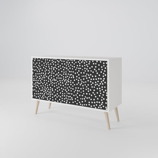 BLINDING LIGHTS Madia a 2 Ante in Finitura Bianca