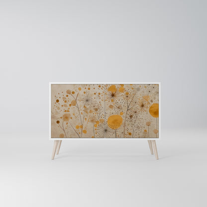 MORNING GLADE Madia a 2 Ante in Finitura Bianca