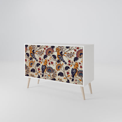 EMINENT HOOPOE Madia a 2 Ante in Finitura Bianca