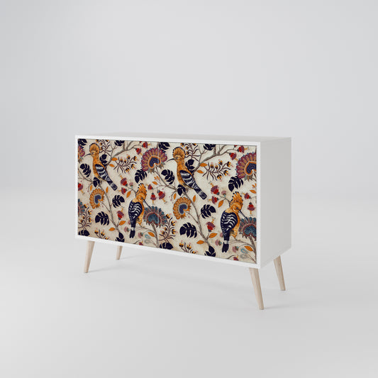 EMINENT HOOPOE Madia a 2 Ante in Finitura Bianca