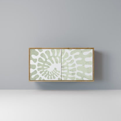 Credenza HELIX DANCE a 2 ante in effetto rovere