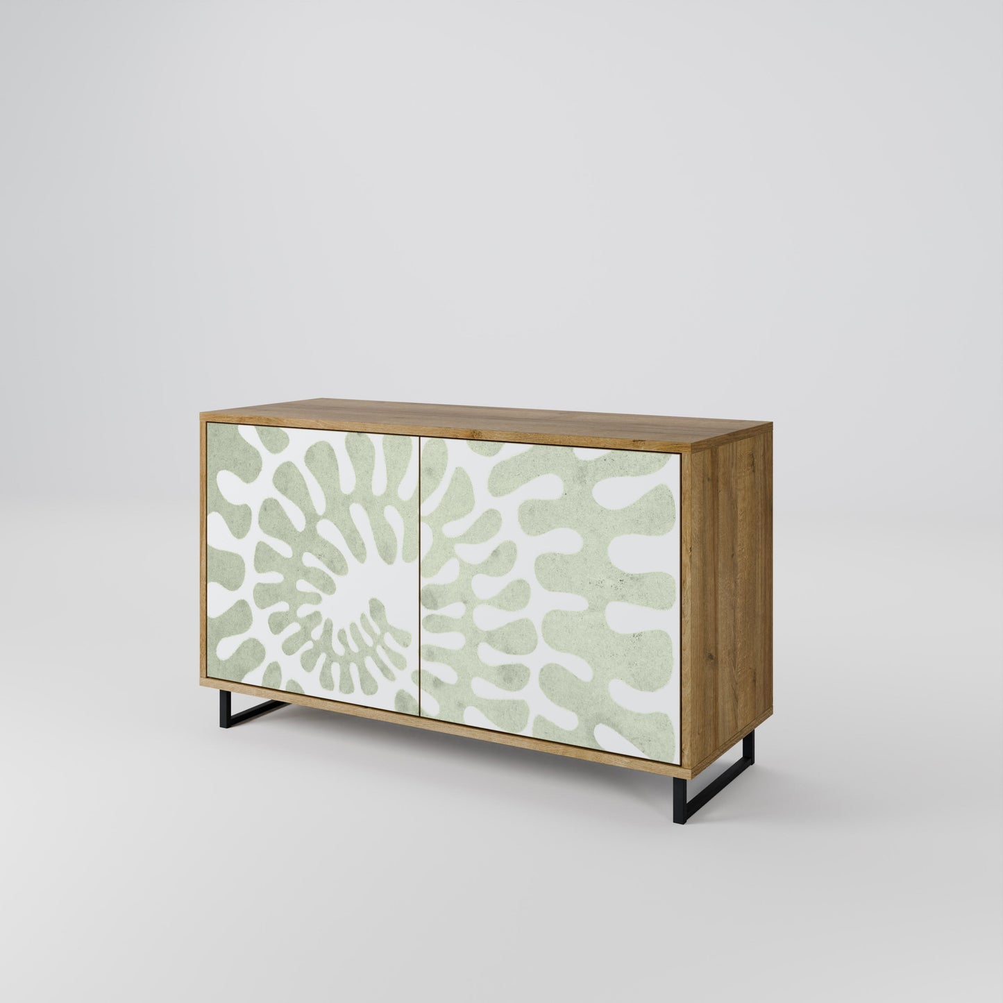 Credenza HELIX DANCE a 2 ante in effetto rovere