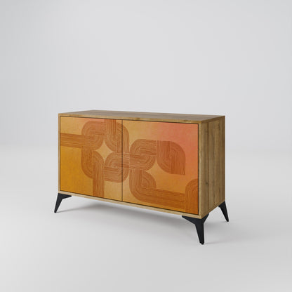 Credenza a 2 ante effetto rovere STRENGTHENING RELATION