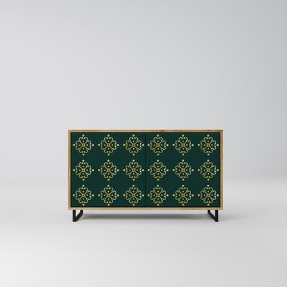 Credenza a 2 ante ROYAL MEDALLION in effetto rovere