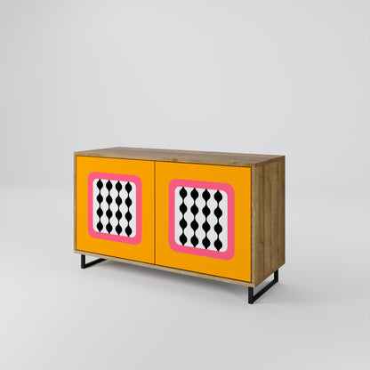 TEARS IN HEAVEN 2-Door Sideboard in Oak Effect