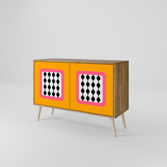 TEARS IN HEAVEN 2-Door Sideboard in Oak Effect