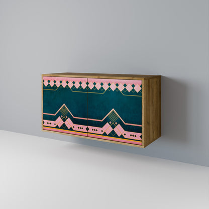 ROYAL COMPOSITION 2-Door Sideboard in Oak Effect