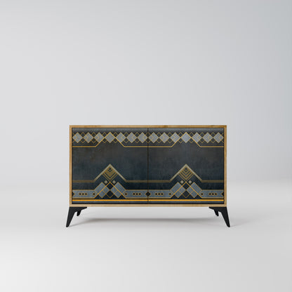 ROYAL ORDINARINESS 2-Door Sideboard in Oak Effect