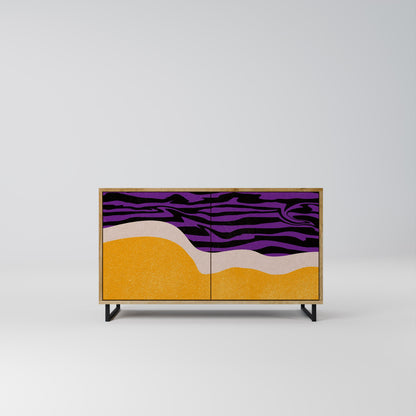 INDEPENDENT BORDER 2-Door Sideboard in Oak Effect