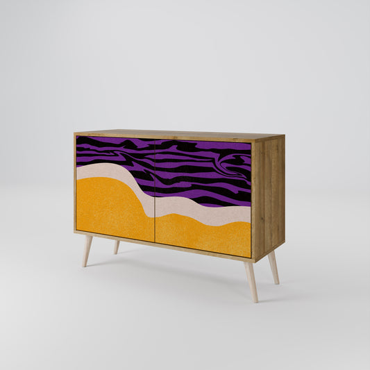 INDEPENDENT BORDER 2-Door Sideboard in Oak Effect
