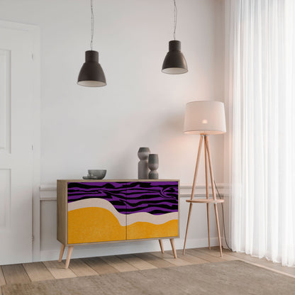 INDEPENDENT BORDER 2-Door Sideboard in Oak Effect