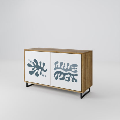 WONDERLAND VEGETATION 2-Door Sideboard in Oak Effect