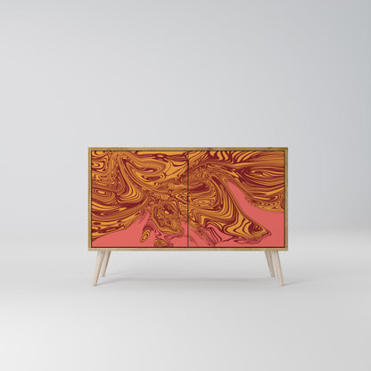 FLOATING THOUGHTS 2-Door Sideboard in Oak Effect